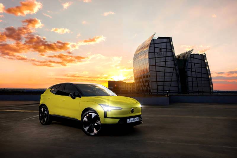 New Volvo EX30: first ‘Moss Yellow’ models touch down in SA