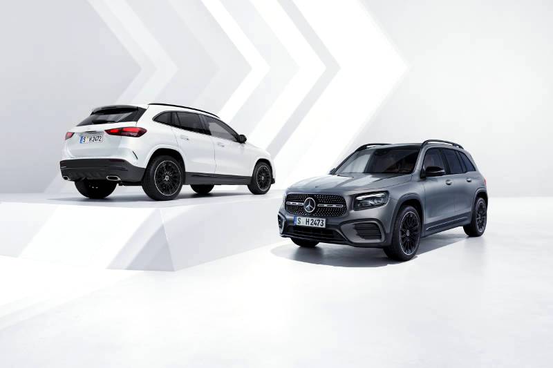 The updated Mercedes-Benz GLB