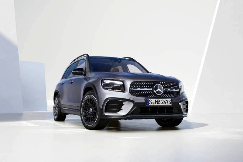 The updated Mercedes-Benz GLB