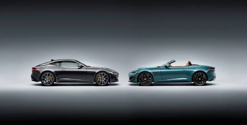 Jaguar marks sports car anniversary with final F-TYPE