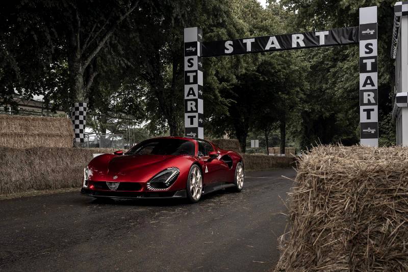 Alfa Romeo 33 Stradale debuts in the UK at Goodwood Festival of Speed