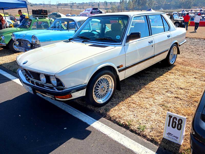 Special anniversary models at the 2024 Cars in the Park on August 4 at Zwartkops