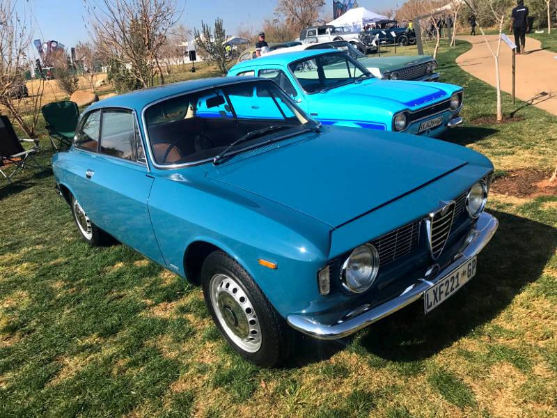 Special anniversary models at the 2024 Cars in the Park on August 4 at Zwartkops