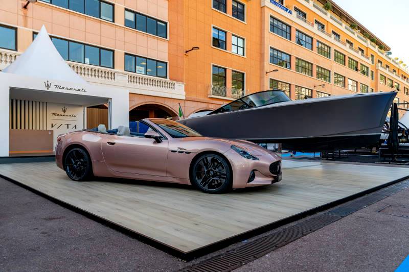 Maserati debuts at Monaco Yacht Show 2024
