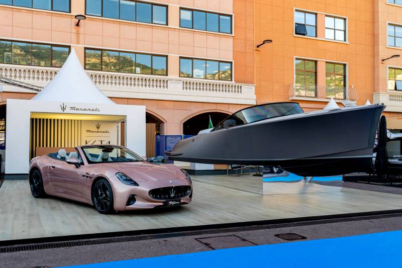Maserati debuts at Monaco Yacht Show 2024