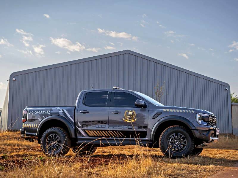 SVI’S ARMOURED RANGER RAPTOR IS THE IDEAL RAPID-RESPONSE BAKKIE