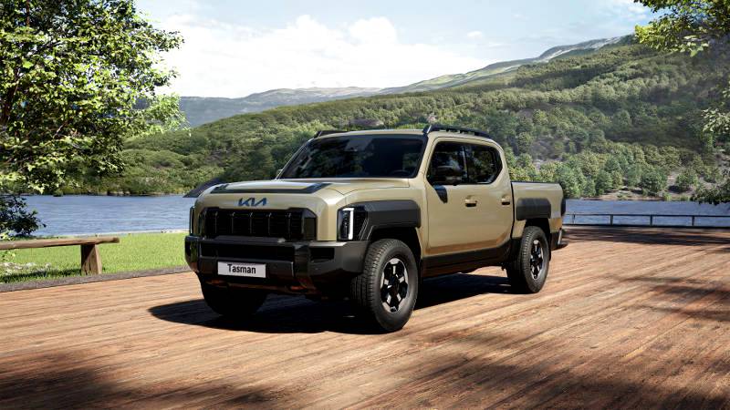 Kia Tasman redefines the pickup truck