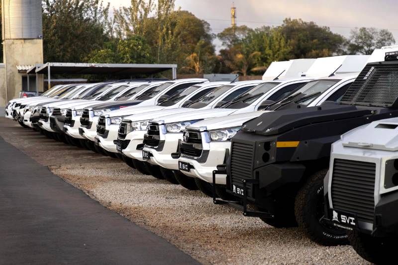 Rental fleet numbers more than 25 armoured vehicles