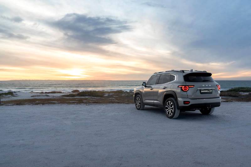 Rugged styling for new flagship model