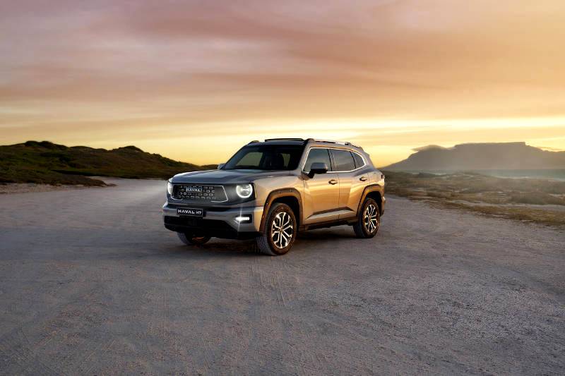 Rugged styling for new flagship model