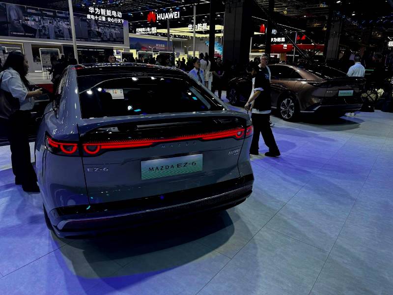 Mazda Unveils MAZDA EZ-60 New Electric SUV at Auto Shanghai 2025