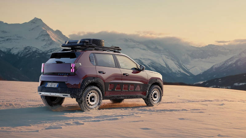 FIAT unveils the manifesto Grande Panda 4x4: A Bold Reimagining of an Icon, Embodying the Dream of All-Terrain Adventure