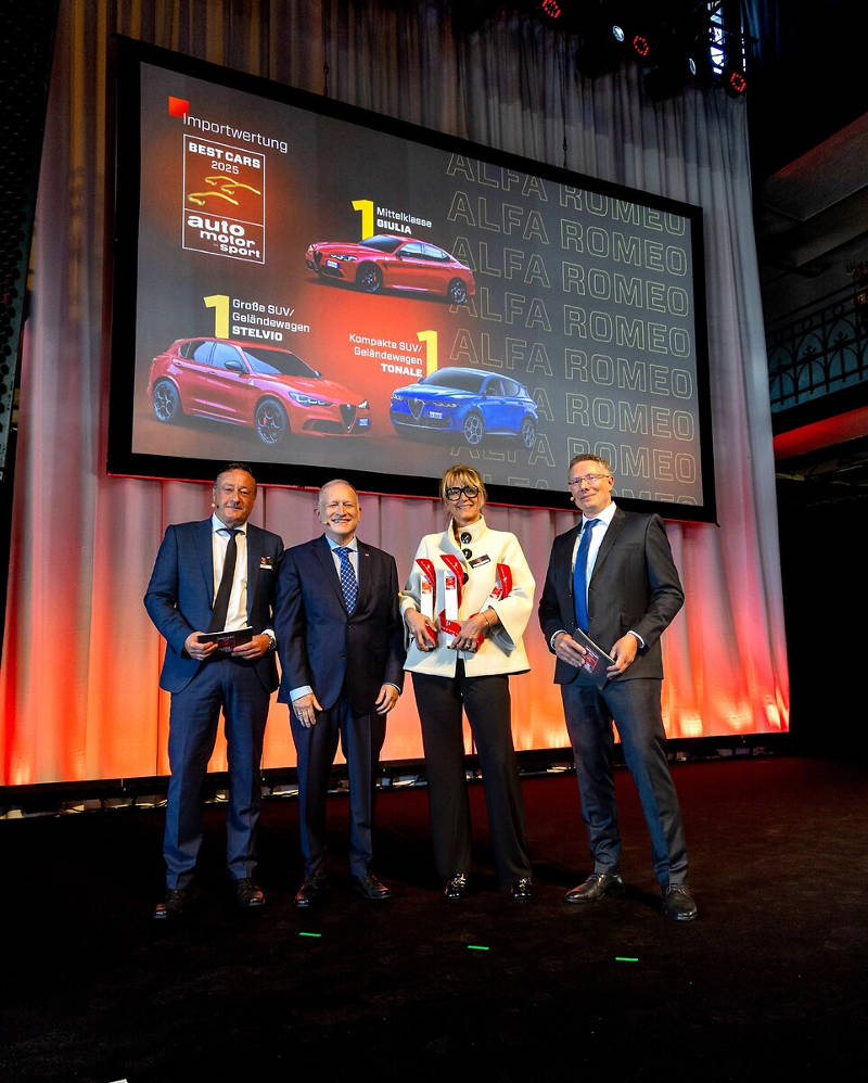 Alfa Romeo receives three "BEST CARS" awards 