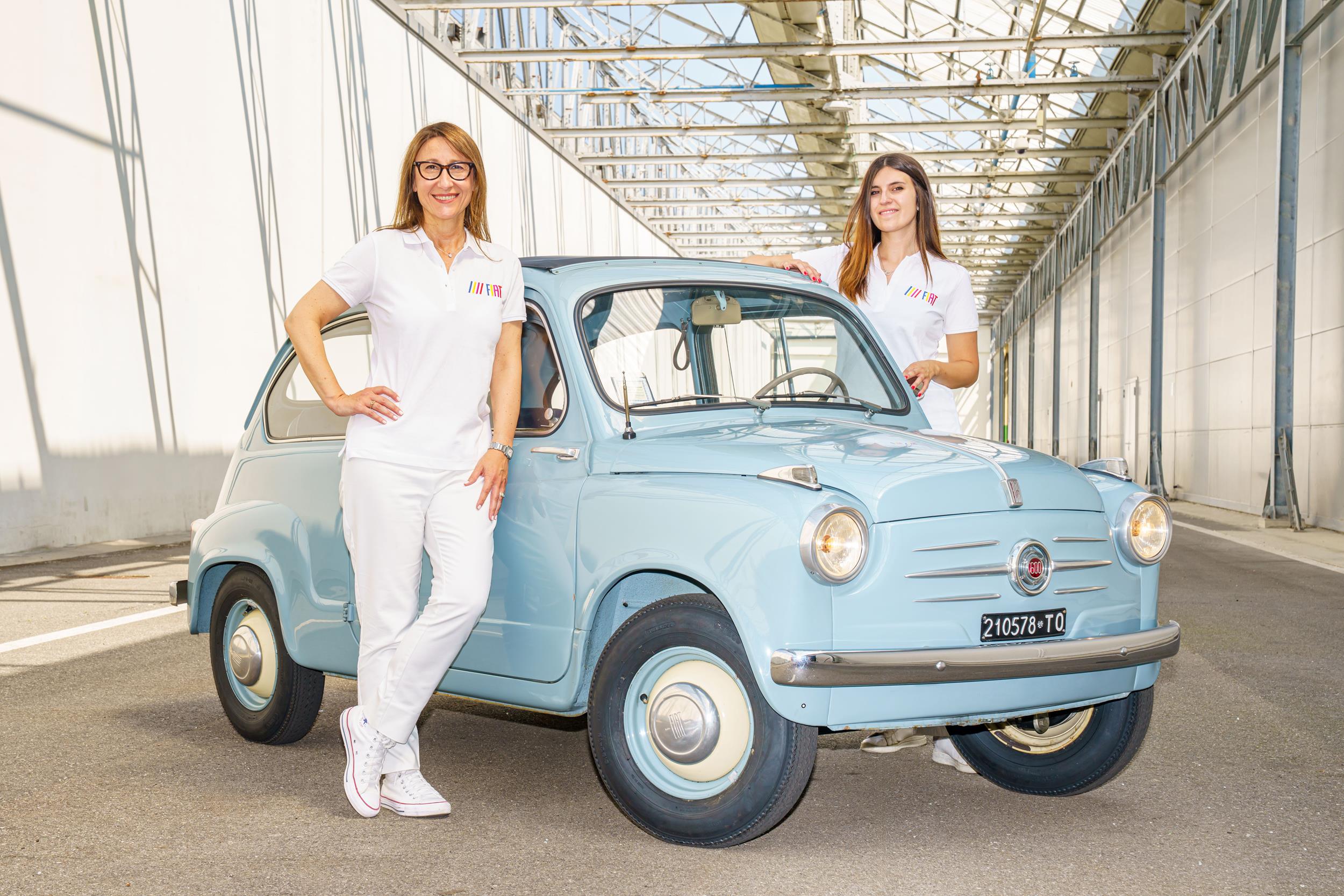70 Years of the Fiat 600: the iconic car takes the spotlight at 1000 Miglia with the support of FIAT and Abarth Brands