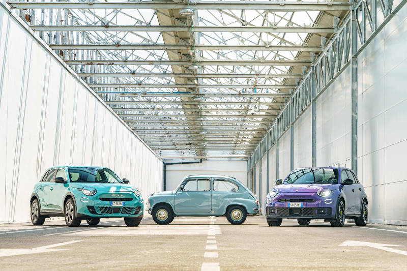 70 Years of the Fiat 600: the iconic car takes the spotlight at 1000 Miglia with the support of FIAT and Abarth Brands