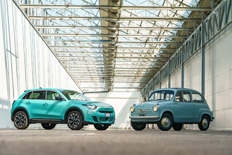 70 Years of the Fiat 600: the iconic car takes the spotlight at 1000 Miglia with the support of FIAT and Abarth Brands