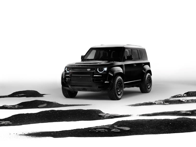 Defender OCTA Black: The tough luxury 4x4 rock star