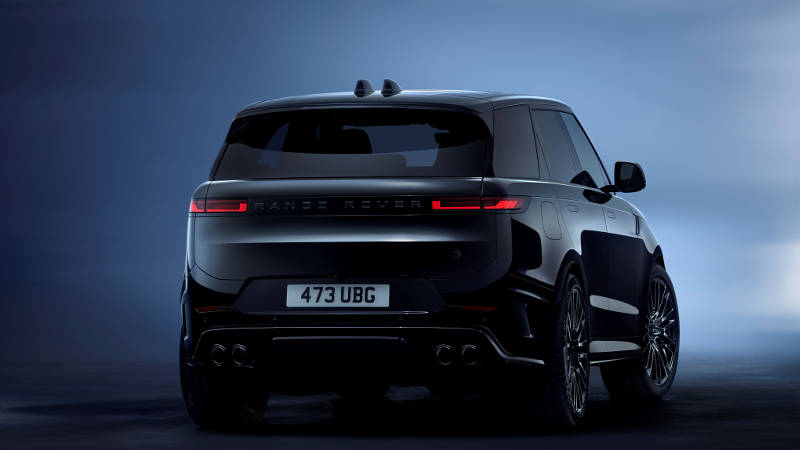 Dipped in black: New Range Rover Sport SV Black Edition gets monochrome treatment for ultimate sporting luxury