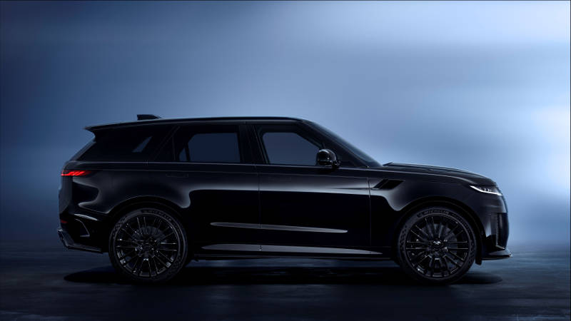 Dipped in black: New Range Rover Sport SV Black Edition gets monochrome treatment for ultimate sporting luxury