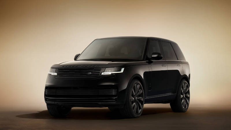 Introducing Range Rover SV Black: Pioneering sensory audio and striking new design details for luxury leader