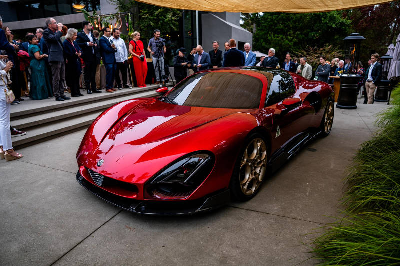 Alfa Romeo 33 Stradale Makes Thrilling North American Debut at 2025 Monterey Car Week